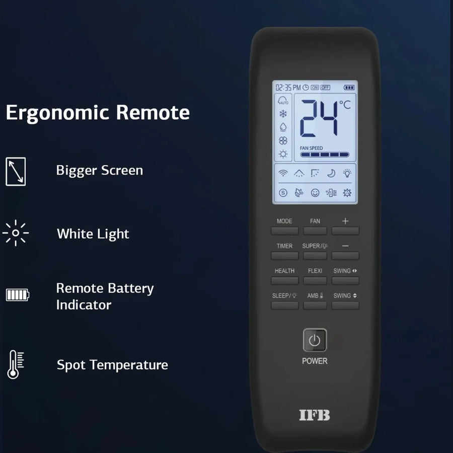 ifb fastcool ac remote Eco Inverter - Symphora