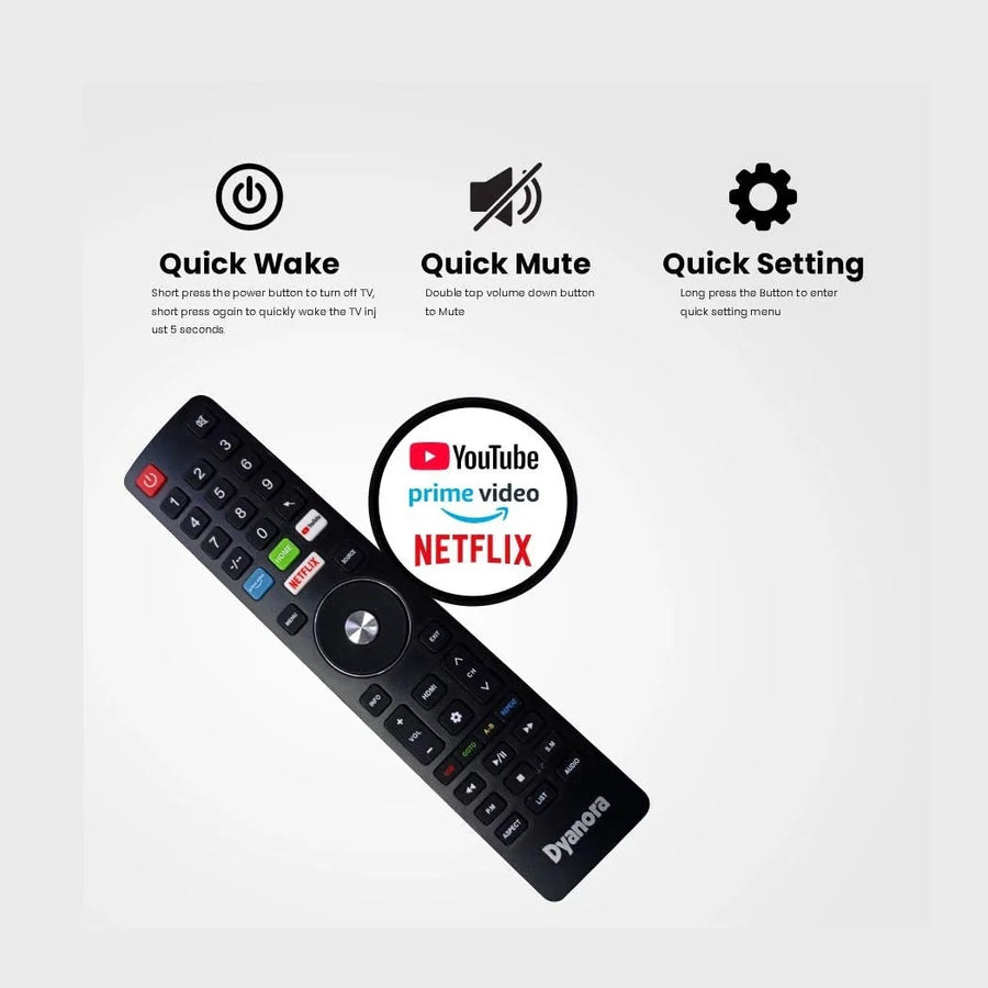 Dyanora qled tv remote for Q series - Symphora