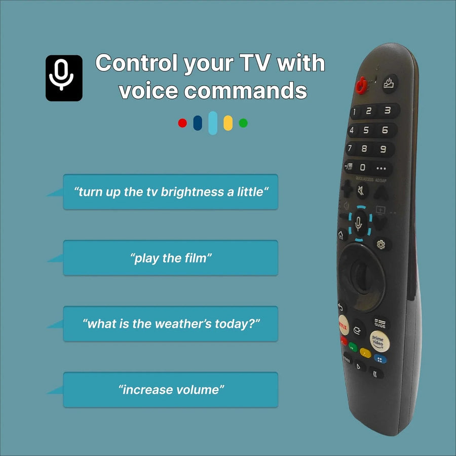 Croma / Lloyd / BPL webos magic led tv Remote ( Voice command working ) - Symphora