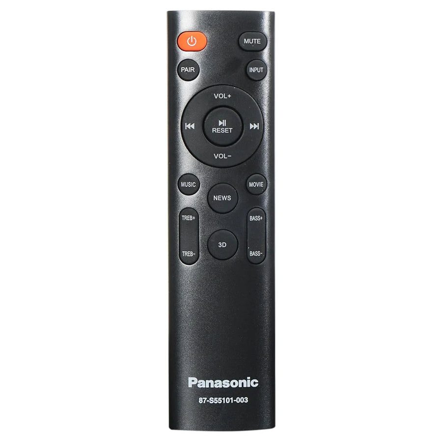 Panasonic soundbar remote - Symphora