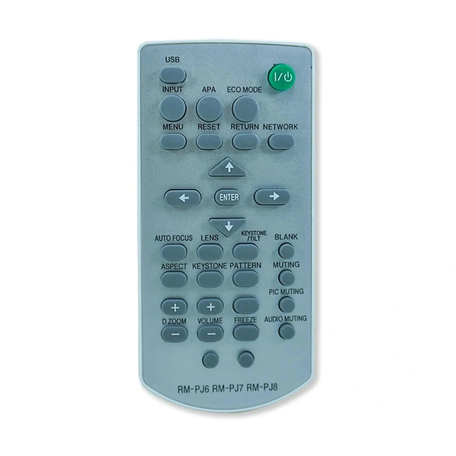 Sony Projector Remote Model RM-PJ6 RM-PJ7 RM-PJ8 Controller Suitable for VPL-EX7 ES1 ES2 ES4 CX70 CX71 CX80 EX345 EX430 EX435 EX450 EX455 EX570 Projectors Models - Symphora