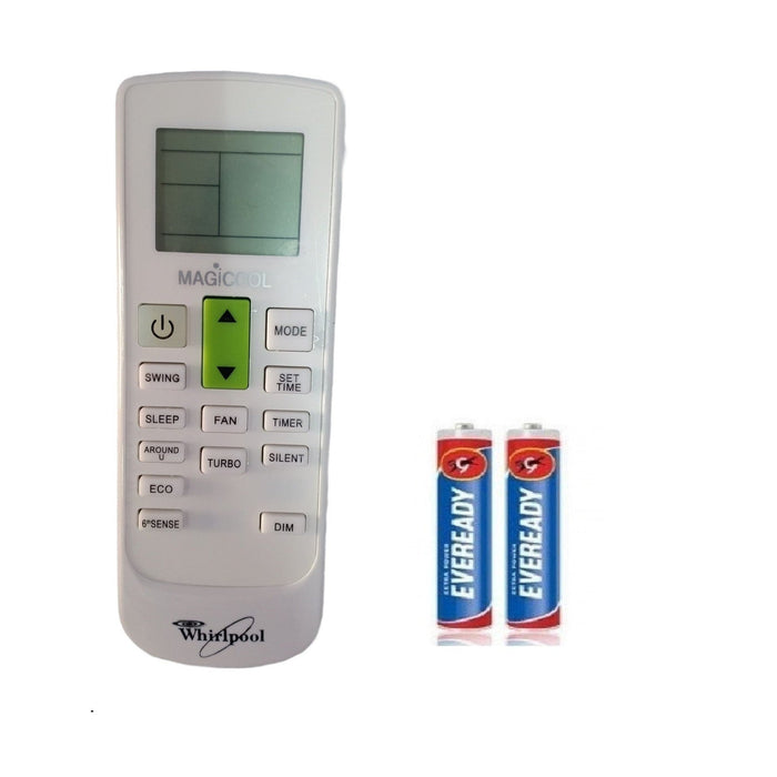 Symphora compatible for Whirlpool Magicool AC - Ensure to match Your Old remote