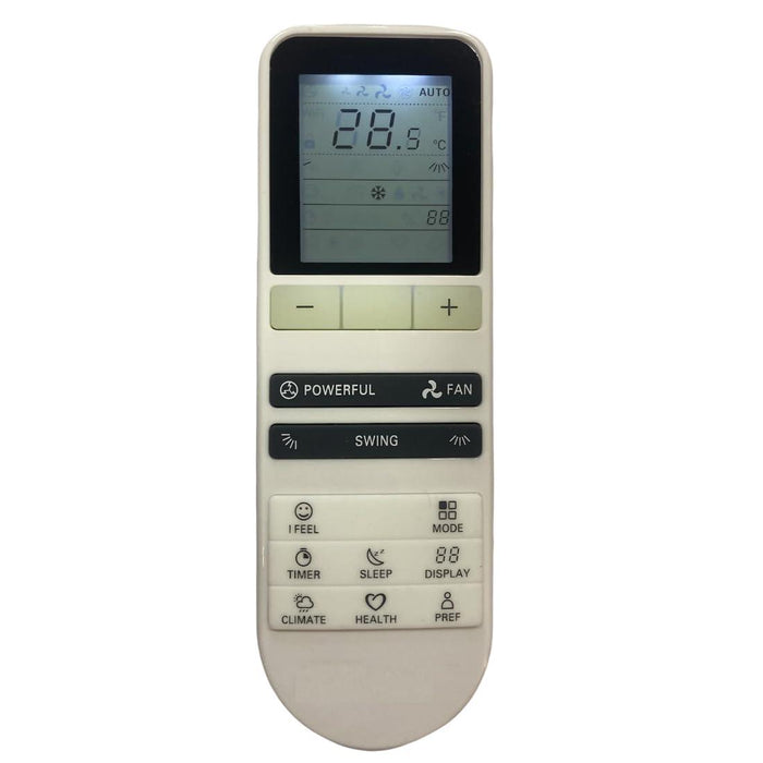 Bluestar ac remote (With Backlight ) - Symphora