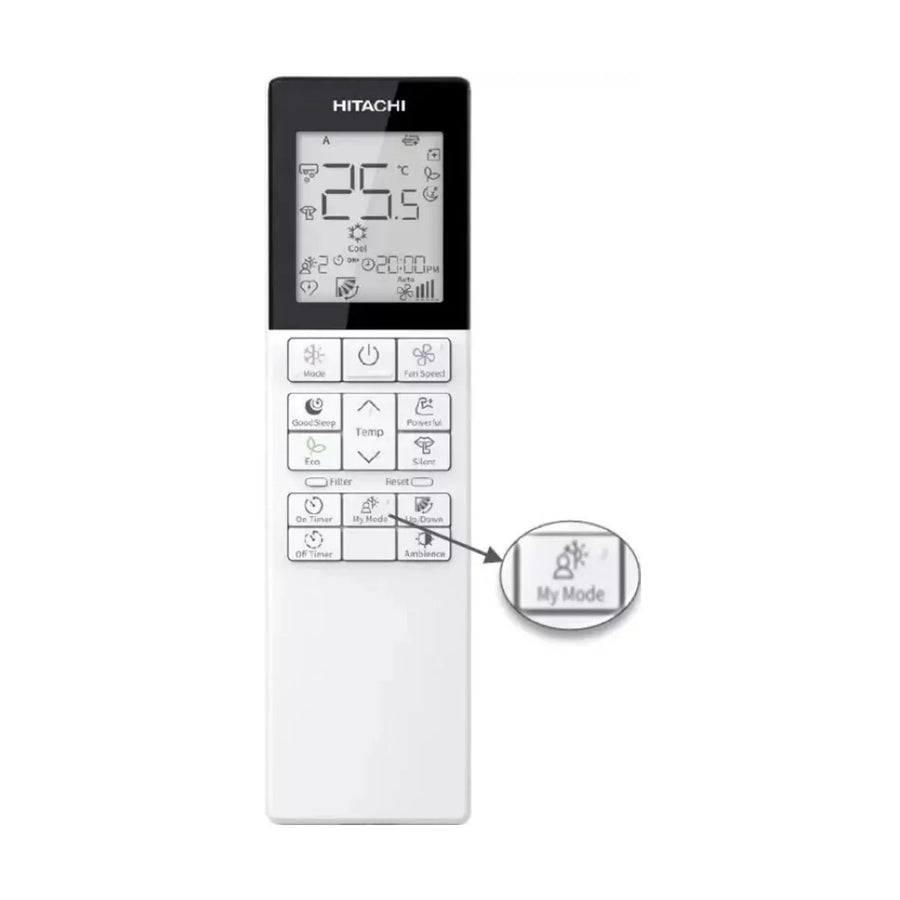 Hitachi ac remote - Symphora