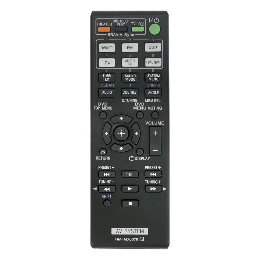 RM-ADU079 RMADU079 Replacement Remote Control fit for Sony Home Theatre Satellite Speakers DAV-TZ215 DAVTZ215 HBD-TZ210 HBD-TZ230 HBD-TZ510 HBD-TZ630 HBD-TZ710 HBDTZ210 HBDTZ230 HBDTZ510 HBDTZ630 HBDTZ710 - Symphora