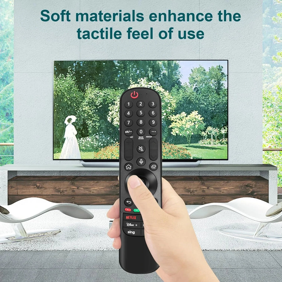 LG Smart tv Magic Remote for All LG TVs: OLED, QNED, UHD, LED, LCD (MR23GA) - Symphora