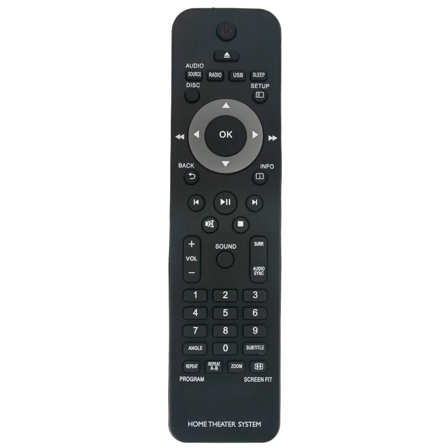 Philips Home Theater System Remote for HTD3200 HTS2200 HTS2500 HTS2511 HTS3019 HTS3020 HTS3201 HTS3269 HTS3270 HTS3277 HTS3373 HTS3376 HTS3377 HTS3510 HTS3520 HTS3530