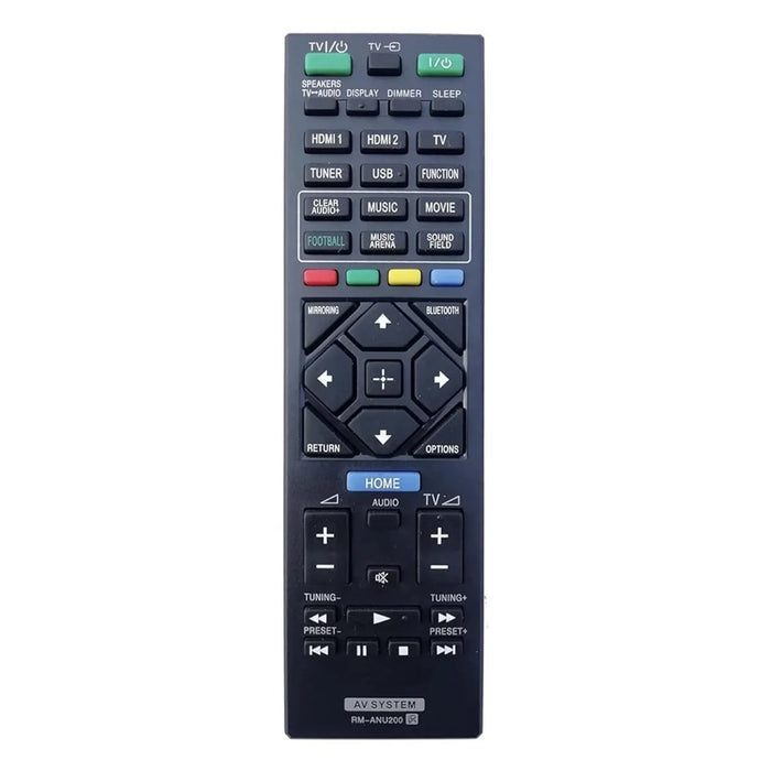 Sony AV system remote RM-ANU200 - Symphora
