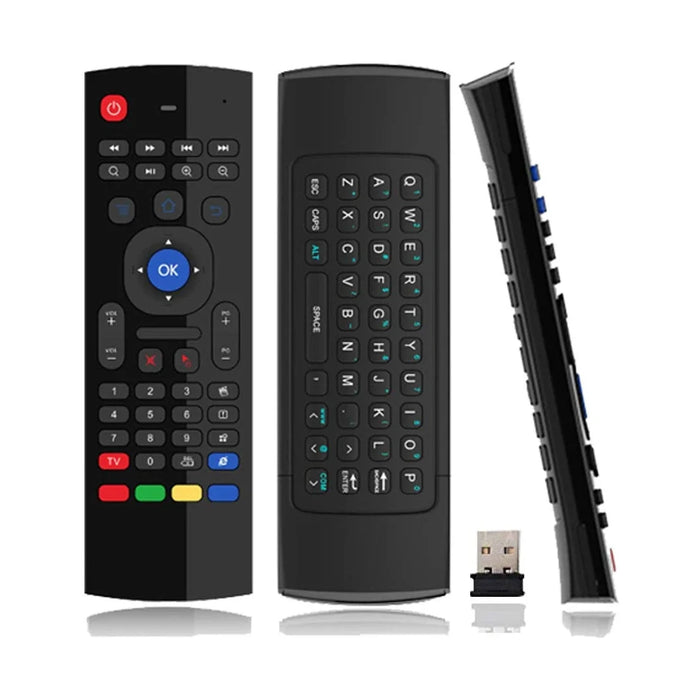 Air Fly Mouse Universal Remote with Keyboard & Intelligent IR Learning - Symphora