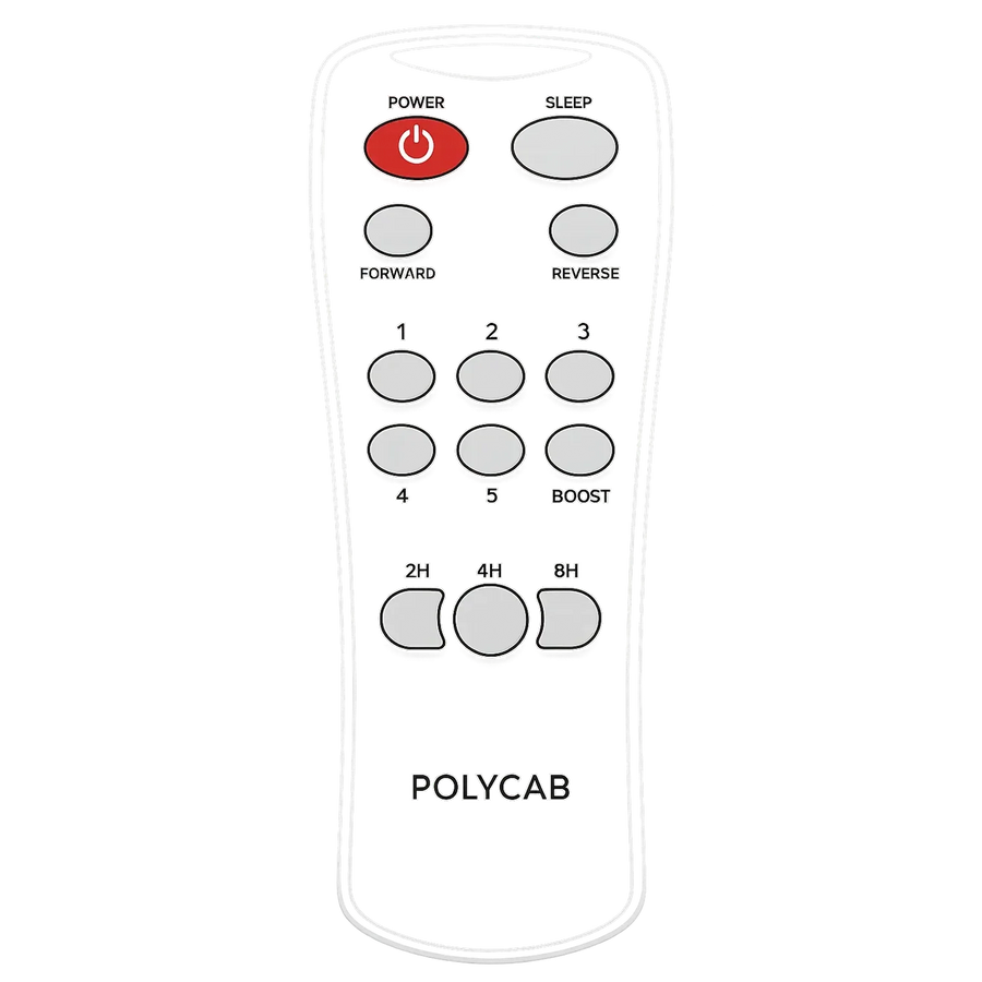Polycab fan remote - Symphora