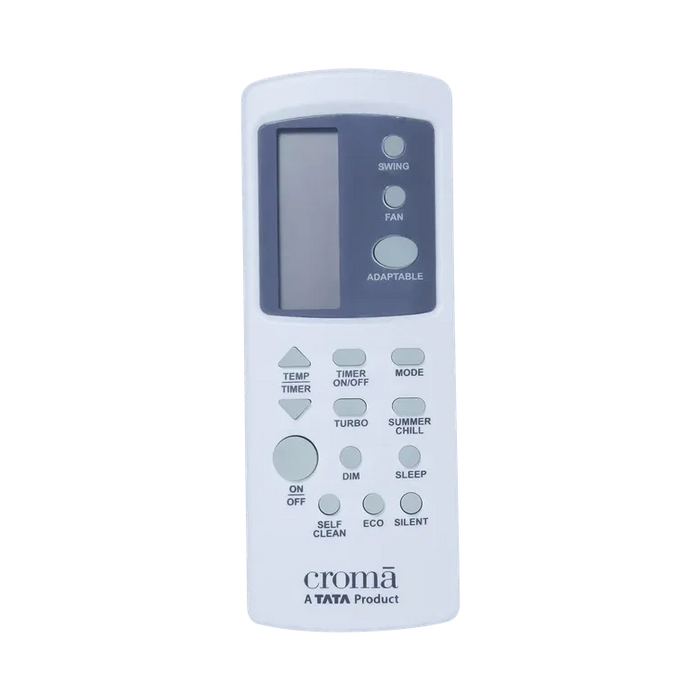 Croma window ac remote ( With Backlight ) - Symphora
