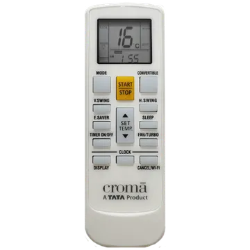 Croma ac remote - Efficient replacement