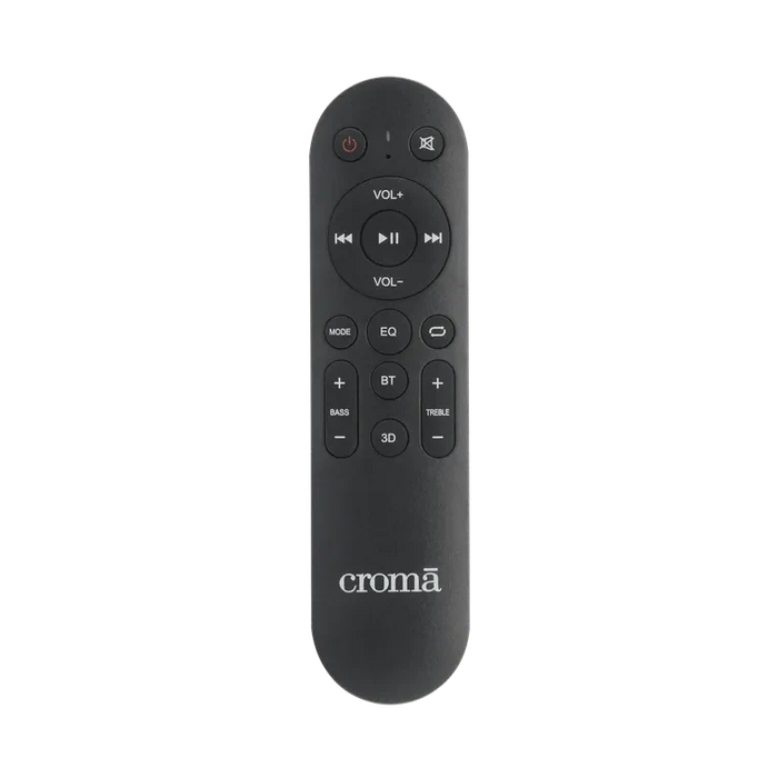Croma soundbar remote - Symphora