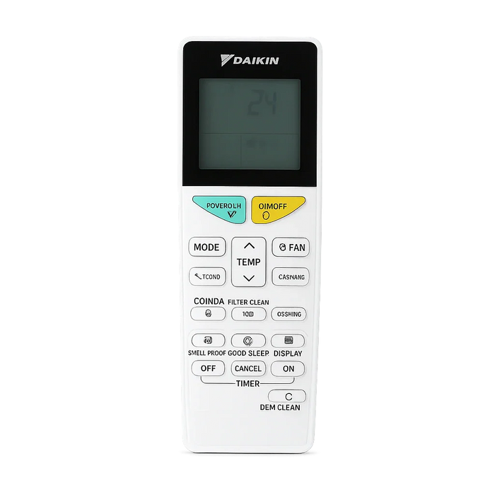 Daikin ac remote - Symphora