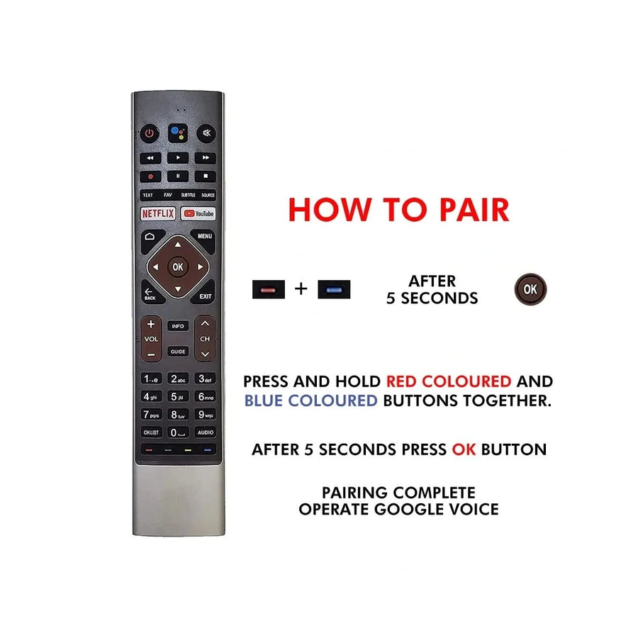 Haier tv Remote ( Voice command )