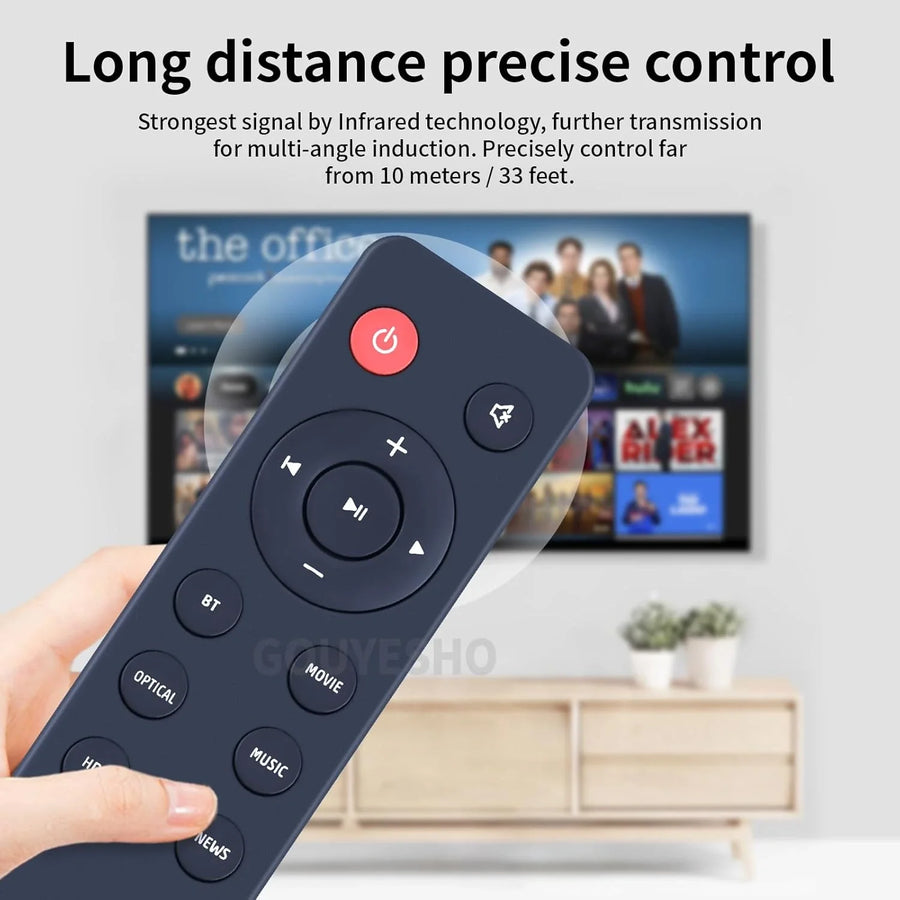 JBL cinema soundbar remote- Symphora
