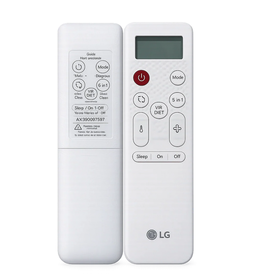 Lg ac remote - Symphora