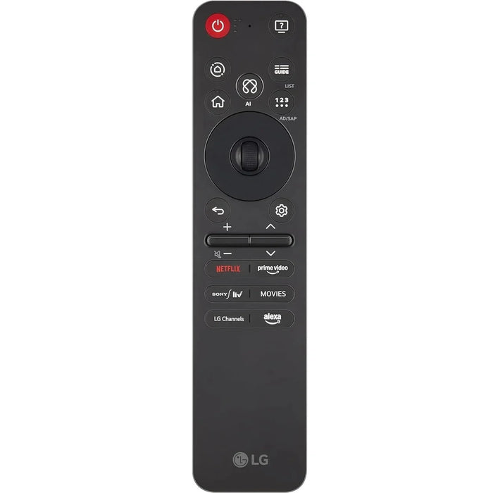 LG AI Magic Remote Control for All LG TVs: OLED, QNED, UHD, LED, LCD (MR25GA) - With Silicon Cover