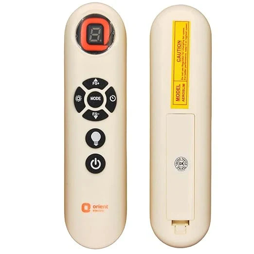 Orient electric bldc fan remote - Symphora