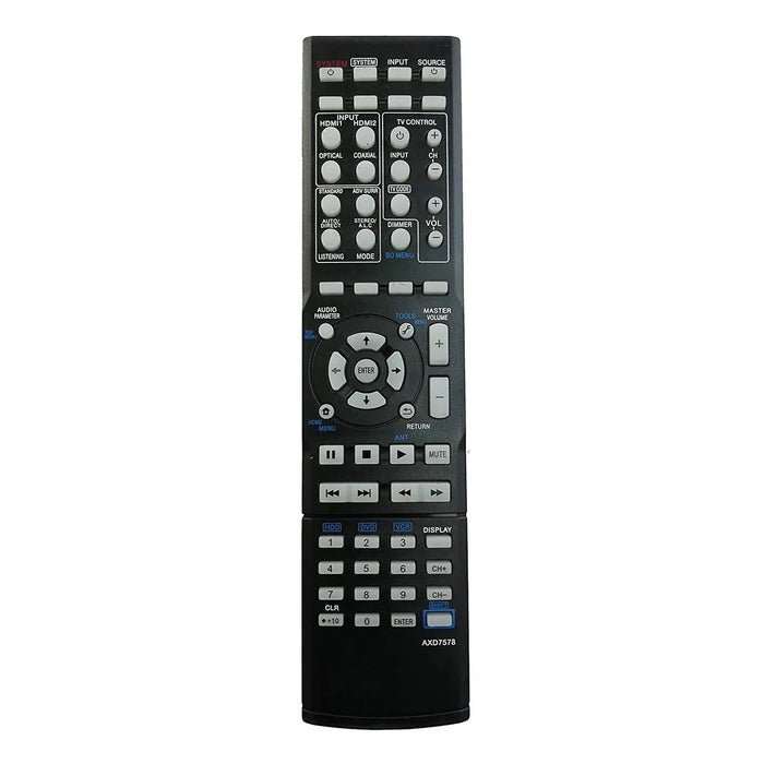 Pioneer AV Surround Receiver remote AXD7578 - Symphora