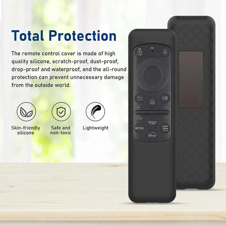 Samsung smart tv remote silicone cover Protective Case ( Black ) - Symphora