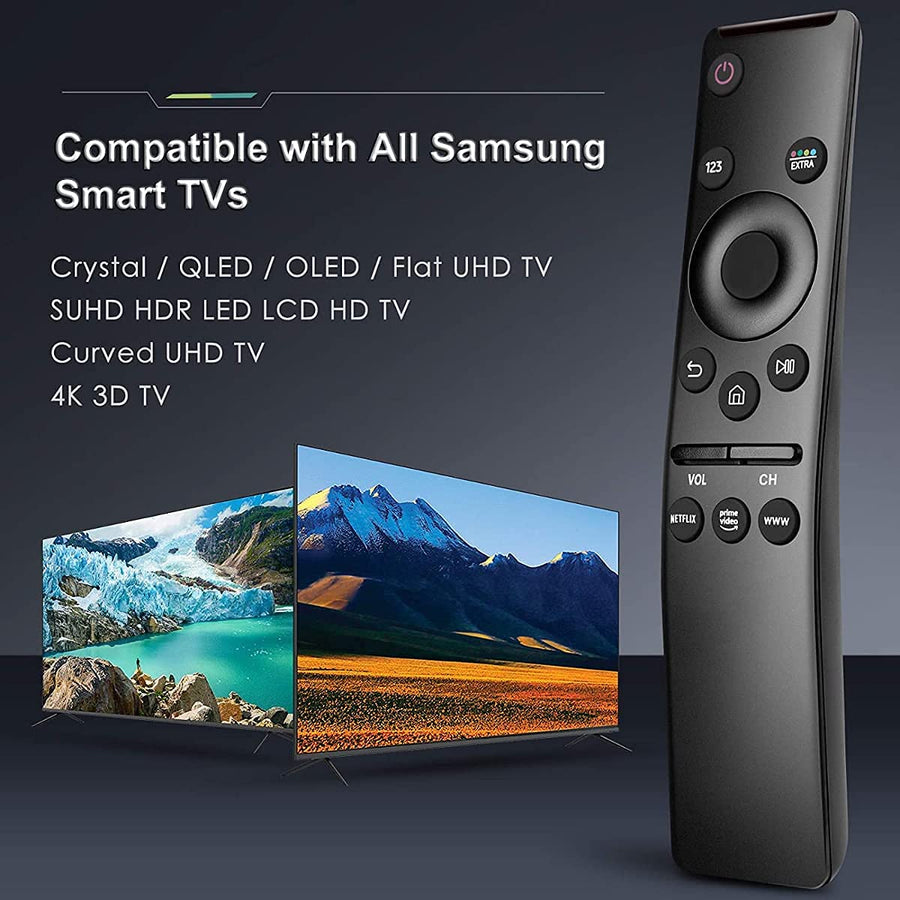 Samsung Smart 4K Tv Remote Original Led UHD QLED Television and Monitor Suitable for Frame Ultra 6 7 8 Series with Hot Keys BN59 Model Without Voice Command - Symphora