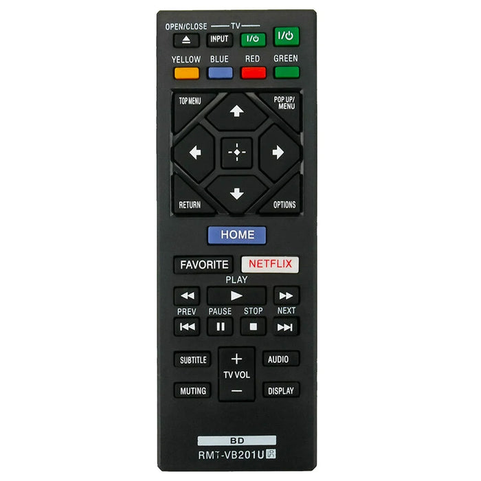 Sony Bluray DVD Player remote for UBP-X700 UBPX700 - Symphora