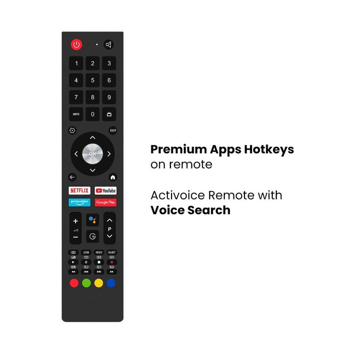 Jvc tv remote RM-C3362 ( Voice command ) - Symphora