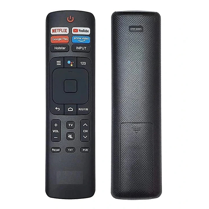Vu smart tv remote ERF3F69V ( Non-Voice )- Symphora