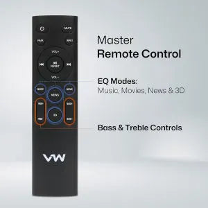 vw soundbar remote - Symphora