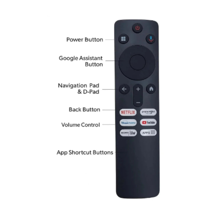 Mi tv Remote Control XMRM-NP for L43MA-AUIN X Pro QLED Series L55MA-SIN X Series- Symphora