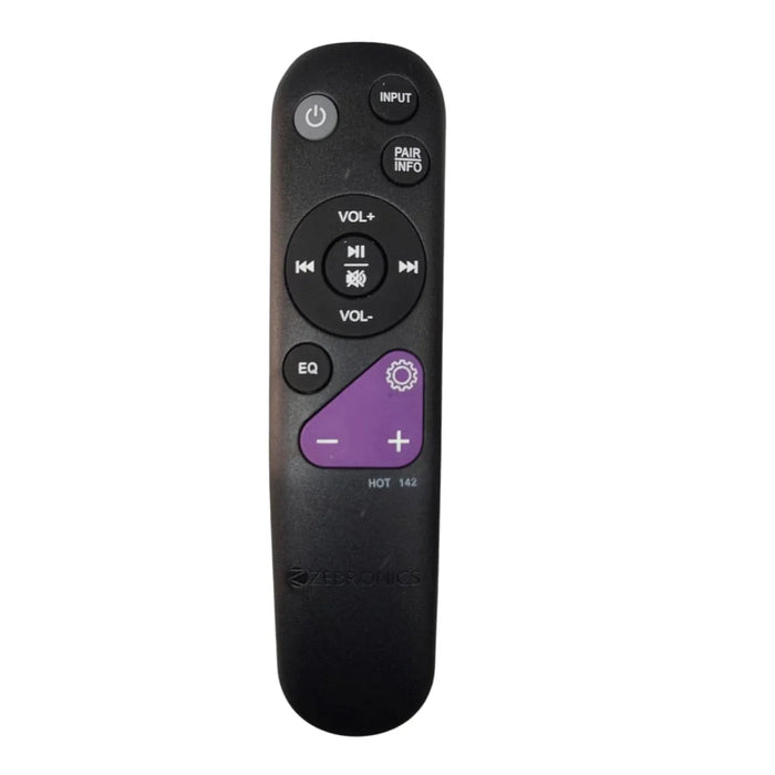Zebronics soundbar remote - Symphora